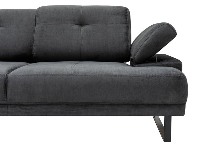 Atelier Del Sofa Mustang Small Left - Antracita